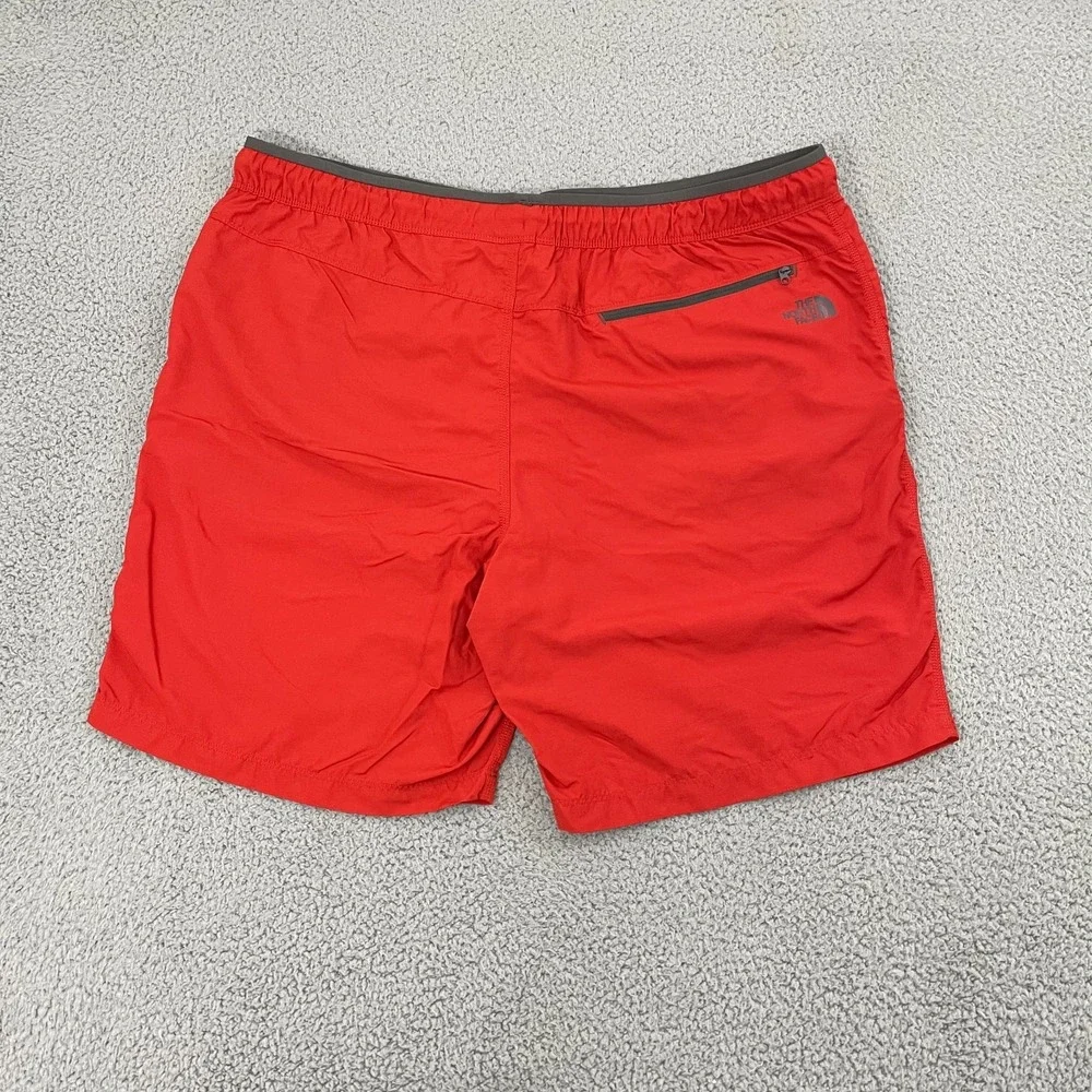 The North Face Home Game Shorts Men XL Red Outdoor Hiking Pull On